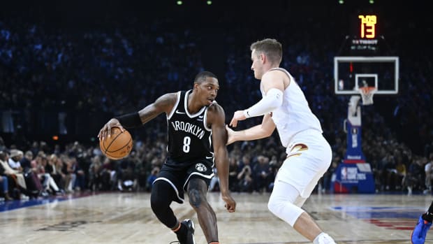 Brooklyn Nets guard Lonnie Walker IV